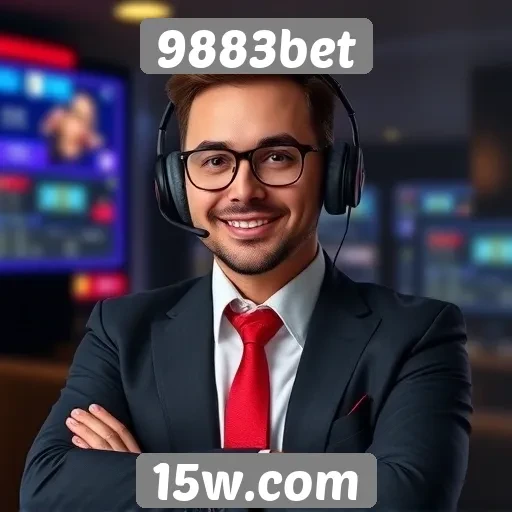 Suporte ao cliente no site 9883bet